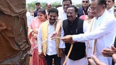 सुशासन तिहार: मुख्यमंत्री विष्णु देव साय आज अचानक पहुंचे अछोटी, निर्माणाधीन महतारी सदन का लिया जायजा, पानी से की तराई