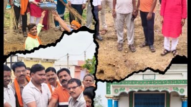 अहिल्या बाई होल्कर की 300वीं जयंती पर भाजपा ने जुनवानी में चलाया विशेष स्वच्छता अभियान