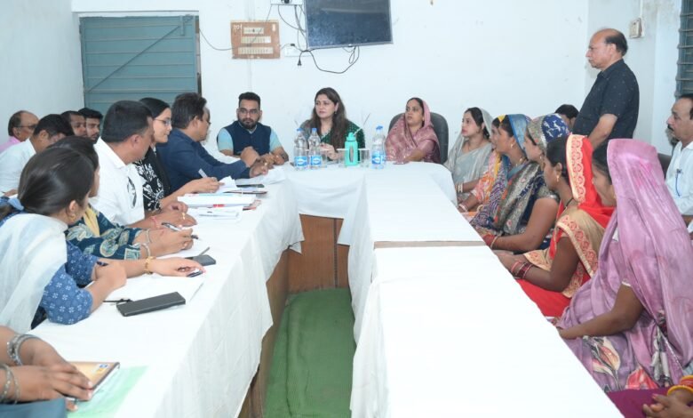 पंडरिया में समीक्षा बैठक आयोजित, विधायक भावना बोहरा ने दिए विकास कार्यों में तेजी लाने के निर्देश
