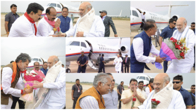 रायपुर दौरे पर पहुंचे केंद्रीय गृहमंत्री अमित शाह, नेशनल फॉरेंसिक साइंस यूनिवर्सिटी का किया भूमिपूजन 5 रायपुर दौरे पर पहुंचे केंद्रीय गृहमंत्री अमित शाह, नेशनल फॉरेंसिक साइंस यूनिवर्सिटी का किया भूमिपूजन