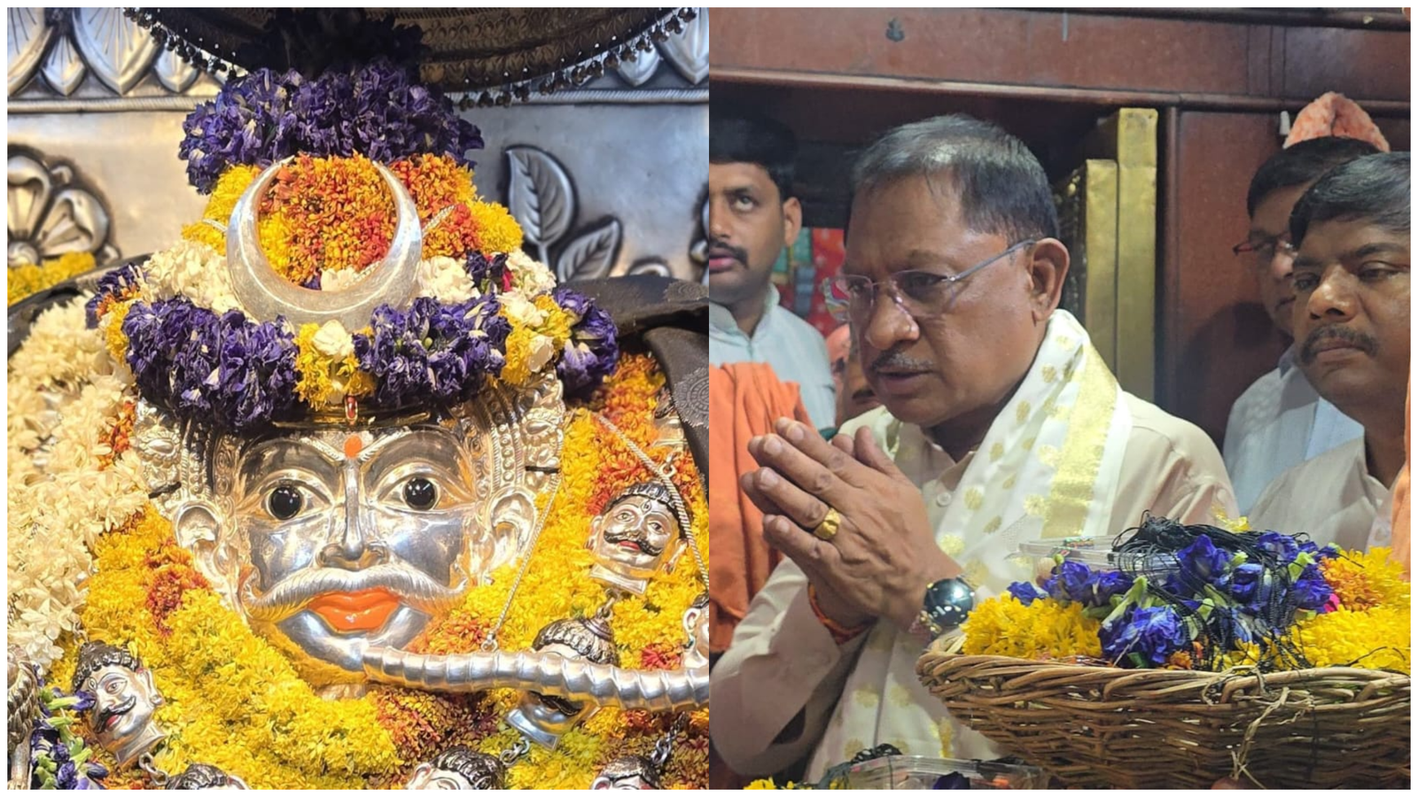 'काशी के कोतवाल' श्री काल भैरव जी के दरबार में मुख्यमंत्री विष्णु देव साय ने की पूजा-अर्चना 1 'काशी के कोतवाल' श्री काल भैरव जी के दरबार में मुख्यमंत्री विष्णु देव साय ने की पूजा-अर्चना