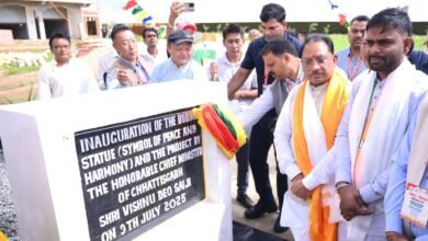 मुख्यमंत्री विष्णु देव साय ने मैनपाट में भगवान बुद्ध की प्रतिमा का किया अनावरण, 30 लाख रुपए के विकास कार्यों की घोषणा, सीसी रोड और मंदिर शेड निर्माण को दी मंजूरी 1 मुख्यमंत्री विष्णु देव साय ने मैनपाट में भगवान बुद्ध की प्रतिमा का किया अनावरण, 30 लाख रुपए के विकास कार्यों की घोषणा, सीसी रोड और मंदिर शेड निर्माण को दी मंजूरी