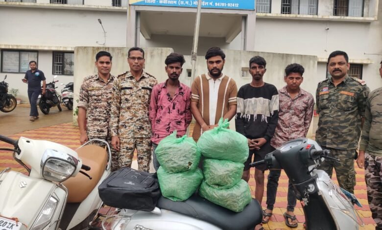 पुलिस की बड़ी कार्रवाई: 10 किलो गांजा जब्त, अंतरराज्यीय तस्कर गिरफ्तार