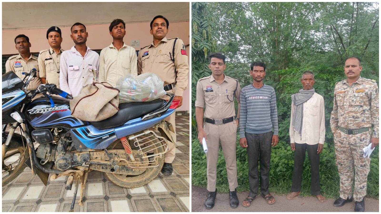 पुलिस की दोहरी कार्रवाई: गांजा बेचने पहुंचे बाप-बेटे और अवैध शराब के साथ दो युवक रंगेहाथ गिरफ्तार 1 पुलिस की दोहरी कार्रवाई: गांजा बेचने पहुंचे बाप-बेटे और अवैध शराब के साथ दो युवक रंगेहाथ गिरफ्तार