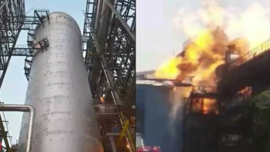 भिलाई स्टील प्लांट में ब्लास्ट फर्नेस फटा, भीषण आग से मचा हड़कंप 1 भिलाई स्टील प्लांट में ब्लास्ट फर्नेस फटा, भीषण आग से मचा हड़कंप