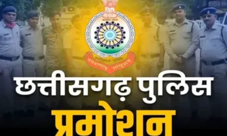 छत्तीसगढ़ पुलिस विभाग में बड़ा प्रमोशन: 25 सब-इंस्पेक्टर बने निरीक्षक अब इन अधिकारियों को मिलेगा थानों का प्रभार, पदोन्नति सूची जारी, देखें लिस्ट..