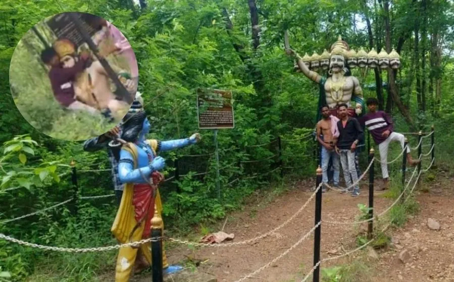 नशे में धुत युवकों ने भगवान श्रीराम व हनुमान की मूर्तियों का किया अपमान, हिंदू संगठनों में आक्रोश 1 नशे में धुत युवकों ने भगवान श्रीराम व हनुमान की मूर्तियों का किया अपमान, हिंदू संगठनों में आक्रोश
