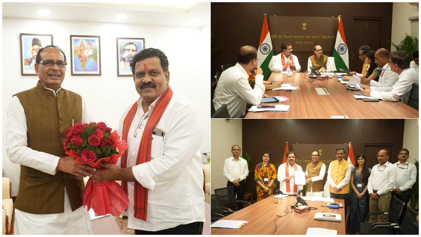 केंद्रीय मंत्री शिवराज सिंह चौहान से मिले छत्तीसगढ़ के उपमुख्यमंत्री विजय शर्मा, पीएम जनमन योजना में छत्तीसगढ़ को 100 पुल निर्माण सहित 375.71 करोड़ रु. की दी स्वीकृति 1 केंद्रीय मंत्री शिवराज सिंह चौहान से मिले छत्तीसगढ़ के उपमुख्यमंत्री विजय शर्मा, पीएम जनमन योजना में छत्तीसगढ़ को 100 पुल निर्माण सहित 375.71 करोड़ रु. की दी स्वीकृति