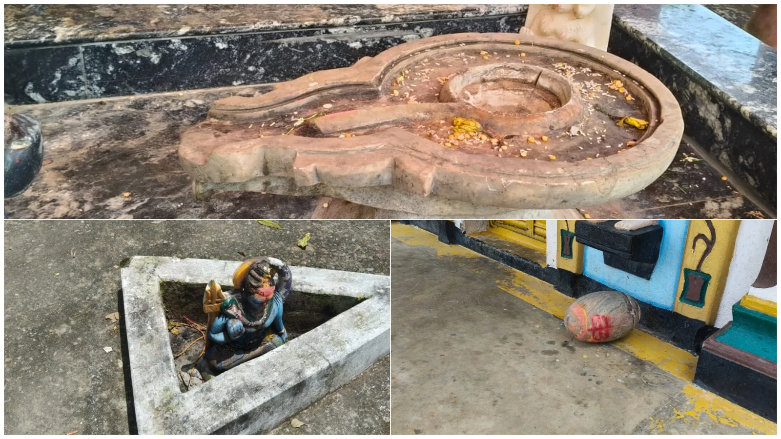 कवर्धा में अज्ञात बदमाशों ने मंदिर में की तोड़फोड़, शिवलिंग खंडित कर मंदिर को पहुंचाया नुकसान, घटना के बाद गांव में भारी आक्रोश 1 कवर्धा में अज्ञात बदमाशों ने मंदिर में की तोड़फोड़, शिवलिंग खंडित कर मंदिर को पहुंचाया नुकसान, घटना के बाद गांव में भारी आक्रोश