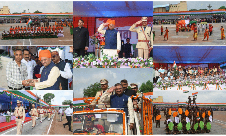 कवर्धा में आजादी का पर्व: सांसद संतोष पाण्डेय ने ध्वजारोहण कर परेड की सलामी ली 11 कवर्धा में आजादी का पर्व: सांसद संतोष पाण्डेय ने ध्वजारोहण कर परेड की सलामी ली