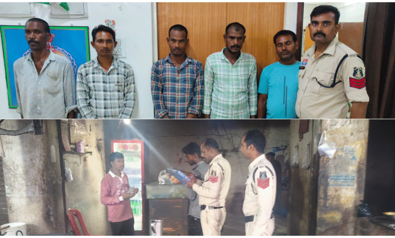 कबीरधाम पुलिस की दोहरी कार्रवाई: सार्वजनिक स्थानों पर शराब पीने और पिलाने वालों पर शिकंजा