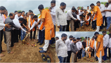 गंडई खुर्द में सीसी रोड, पुलिया व नाली निर्माण कार्यों का जनप्रतिनिधियों ने किया भूमिपूजन