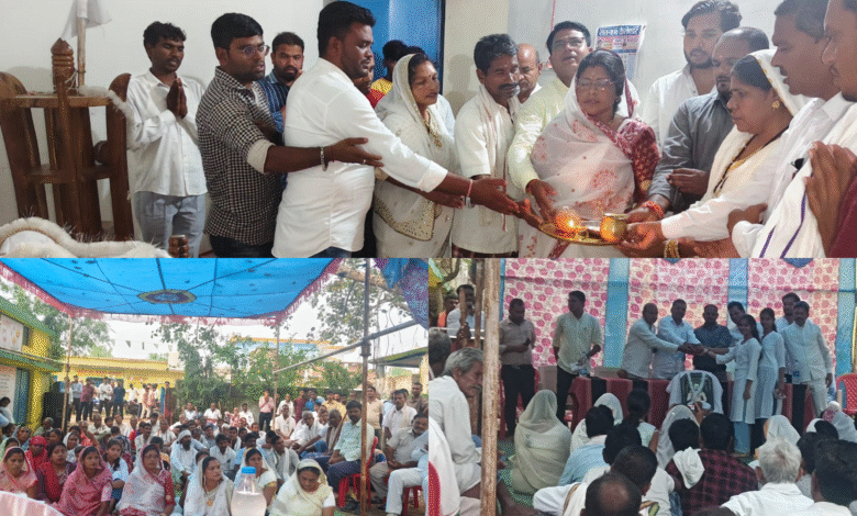 भालूचूवा में सतनामी समाज की बैठक, जनपद अध्यक्ष सुषमा गणपत बघेल ने दिया नशा मुक्ति और शिक्षा का संदेश 7 भालूचूवा में सतनामी समाज की बैठक, जनपद अध्यक्ष सुषमा गणपत बघेल ने दिया नशा मुक्ति और शिक्षा का संदेश