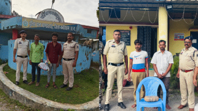 पुलिस का डबल प्रहार: गांजा तस्करी में संलिप्त 4 आरोपी गिरफ्तार