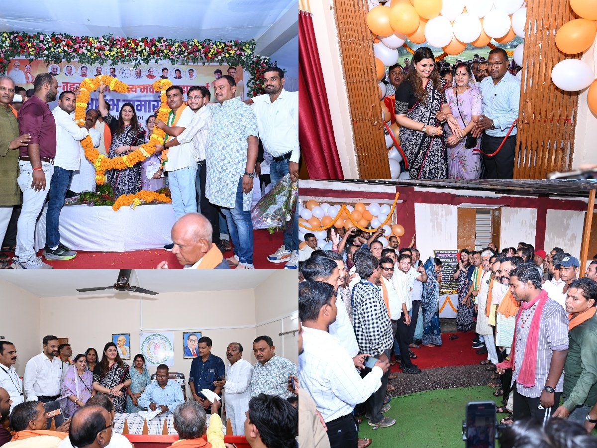 पंडरिया विधायक भावना बोहरा ने पांडातराई में किया नए उप तहसील भवन का शुभारंभ, विधायक के प्रयासों से जनता को मिलेगी सुविधा और समाधान 1 Bhawna