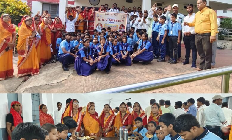 KDV मिशन द्वारा दीपावली पर सेवा कार्य — दृष्टिहीन एवं मूकबधिर बच्चों के बीच मनाई गई करुणा और आत्मपूजा की दीवाली 1 photo output 1 1
