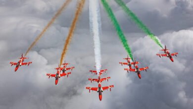 छत्तीसगढ़ के आसमान पर बिखरेगी तिरंगे की झटा : नया रायपुर में सूर्य किरण का रोमांचक एयर शो 5 नवंबर को; नौ फाईटर प्लेन आधे घंटे तक दिखाएंगे करतब