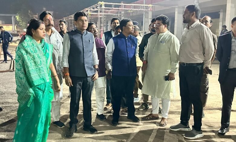 केंद्रीय कृषि मंत्री के प्रस्तावित कार्यक्रम की तैयारियों का वन मंत्री ने किया अवलोकन