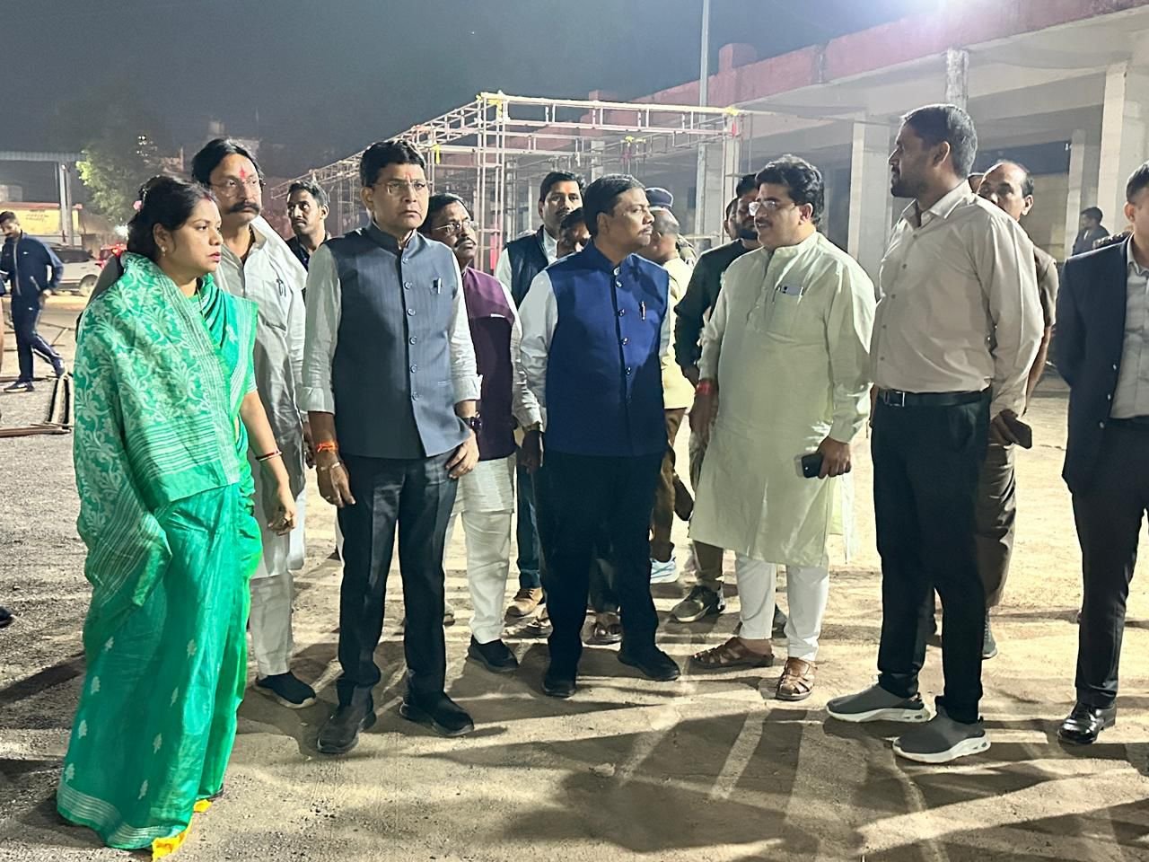 केंद्रीय कृषि मंत्री के प्रस्तावित कार्यक्रम की तैयारियों का वन मंत्री ने किया अवलोकन