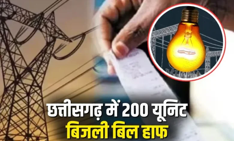 बिजली बिल हाफ योजना पर बड़ा फैसला! अब 200 यूनिट तक आधा बिल, विधानसभा में CM साय का ऐलान