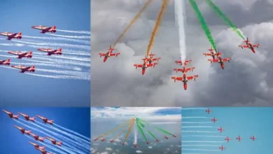 नवा रायपुर के सेंध लेक में सूर्य किरण एयरोबेटिक टीम का रोमांचक एयर शो, नौ हॉक जेट्स का शानदार प्रदर्शन; देखें पूरा वीडियो