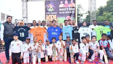 उपमुख्यमंत्री विजय शर्मा ने किया “विजय शर्मा कवर्धा प्रीमियर लीग” पोस्टर का विमोचन; विधानसभा क्षेत्र में पहली बार होगा ऐसा आयोजन