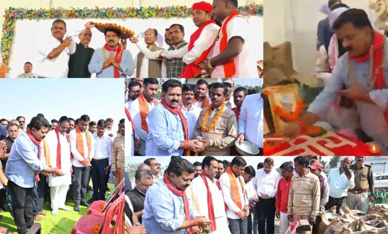 कवर्धा में उपमुख्यमंत्री विजय शर्मा जनजातीय गौरव दिवस के भव्य आयोजन और धान खरीदी महापर्व के शुभारंभ में हुए शामिल