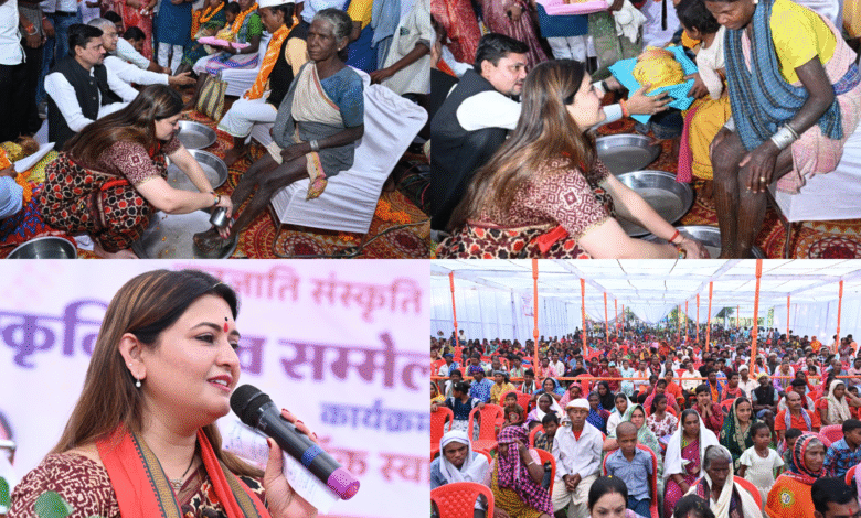 विधायक भावना बोहरा के प्रयासों से 115 आदिवासी लोगों की घर वापसी, वनांचल में गूंजा संस्कृति से जुड़ाव का संदेश 4 विधायक भावना बोहरा के प्रयासों से 115 आदिवासी लोगों की घर वापसी, वनांचल में गूंजा संस्कृति से जुड़ाव का संदेश