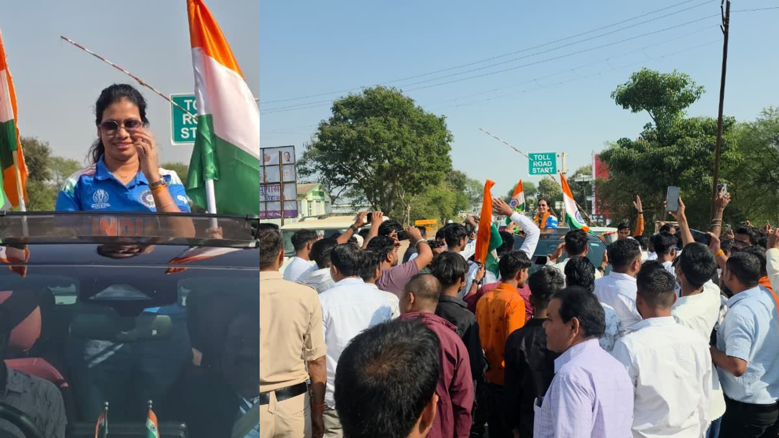 महिला वर्ल्ड कप विजेता टीम की फिजियोथेरेपिस्ट आकांक्षा सत्यवंशी का कवर्धा में भव्य स्वागत, कहा – “उम्मीद से दस गुना ज्यादा मिला सम्मान”