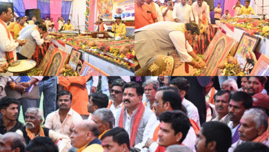 उपमुख्यमंत्री विजय शर्मा पहुंचे मोटियारी; नवधा रामायण में शामिल होकर श्रोताओं संग किया रामायण पाठ का श्रवण