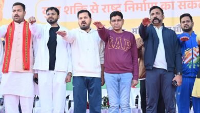 राष्ट्रीय युवा दिवस पर रायपुर में ‘स्वदेशी संकल्प दौड़’, युवाओं ने लिया राष्ट्र निर्माण का संकल्प