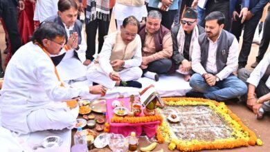 मुख्यमंत्री विष्णु देव साय ने चित्रोत्पला फिल्म सिटी एवं ट्राइबल एंड कल्चरल कन्वेंशन सेंटर का किया भूमि पूजन, 150 करोड़ रुपये की लागत से लगभग 100 एकड़ में विकसित होगी फिल्म सिटी