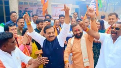 नबीन के राष्ट्रीय अध्यक्ष बनने पर BJP में हर्ष, एकात्म परिसर एवं कुशाभाऊ ठाकरे परिसर में जश्न का माहौल