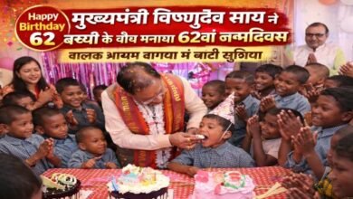 HBD CM Vishnu Deo Sai: मुख्यमंत्री विष्णुदेव साय ने बच्चों के बीच मनाया 62वां जन्मदिवस, बालक आश्रम बगिया में बांटी खुशियां 4 ChatGPT Image Feb 21 2026 02 57 27 PM