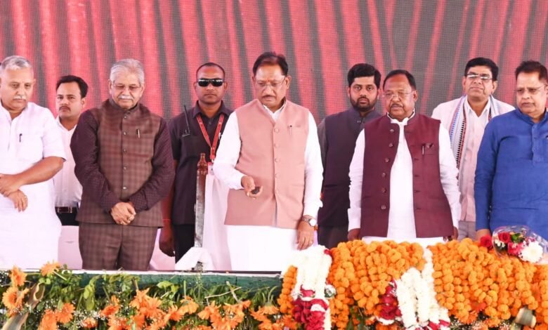 कांग्रेस सरकार में गौठान के नाम पर सिर्फ साइन बोर्ड थे : मुख्यमंत्री विष्णु देव साय 1 IMG 20260228 WA0088