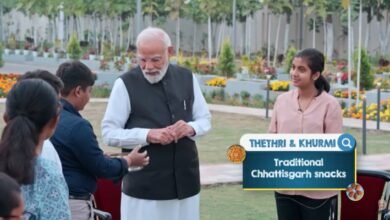 Pm मोदी ठेठरी