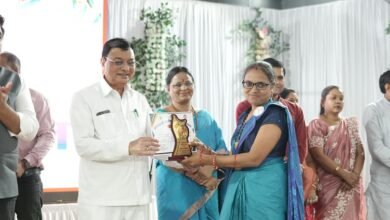 कैबिनेट मंत्री लखन लाल के मुख्य आतिथ्य में जिला स्तरीय महतारी वंदन सम्मेलन का हुआ आयोजन 2 1