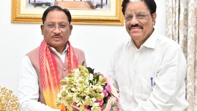 मुख्यमंत्री विष्णुदेव साय से राज्य नीति आयोग के उपाध्यक्ष गणेश शंकर मिश्रा की सौजन्य मुलाकात 2 1772297809 16212ed08d4e129470a2