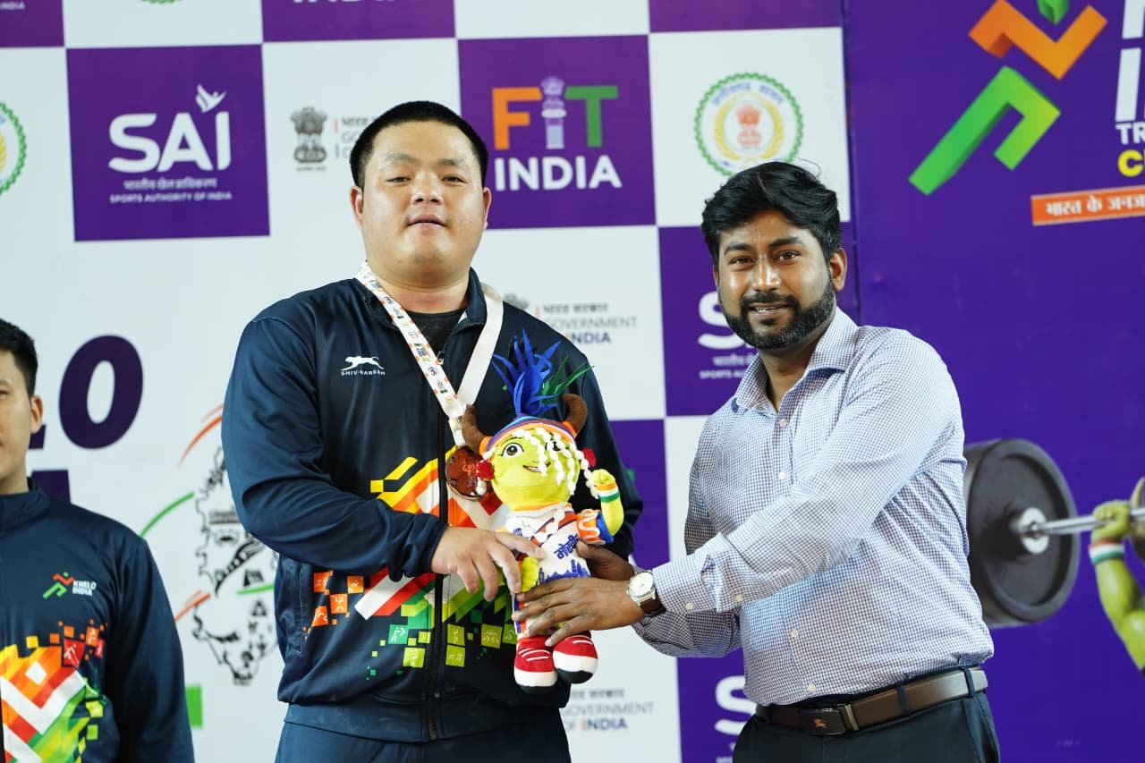 खेलो इंडिया ट्राइबल गेम्स 2026 : भारत्तोलन पुरुष 88 किग्रा वर्ग में अरुणाचल के रुबा ताडु बने चैंपियन 1 1774689895 62adf710d0f134d8a29f