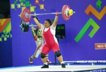 खेलो इंडिया ट्राइबल गेम्स 2026 : महिला 86+ किग्रा वेटलिफ्टिंग में मिजोरम की ज़ोसांगज़ुआली ने जीता स्वर्ण, असम की पिंकी बोरो को रजत और मध्यप्रदेश की गुंजन उइके को कांस्य