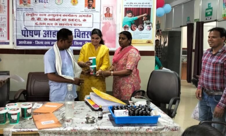 टीबी मरीजों के लिए पोषण किट बनी संजीवनी, उपचार में मिल रही नई मजबूती 3 oppp