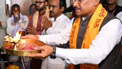 मुख्यमंत्री विष्णु देव साय ने जगन्नाथ मंदिर में की पूजा-अर्चना 2 sssaaa