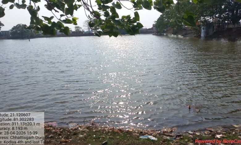 ’मुख्यमंत्री श्री साय की मंशा के अनुरूप सूखते तालाबों को’ जीवनदान देने जल संसाधन विभाग का विशेष अभियान’ 1 1778573862 ce4c37aaf9abc90322dd