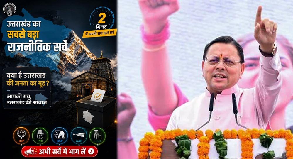 उत्तराखंड 2027 की सियासी बिसात बिछी, धामी की राह आसान या कांग्रेस-UKD बनेंगे बड़ी चुनौती? 1 19A 106