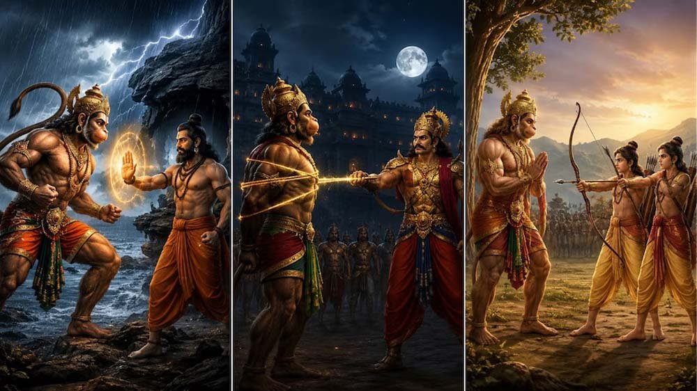 पौराणिक कथाओं में हनुमान जी और मच्छिंद्रनाथ के बीच योग-शक्ति संघर्ष का उल्लेख 1 59 16