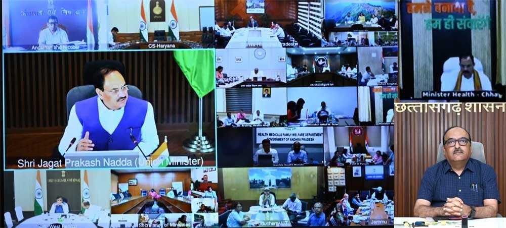 देशभर में टीबी नियंत्रण अभियान तेज करने के लिए केंद्र-राज्य समन्वय पर हुई अहम बैठक 1 Jp 01 2