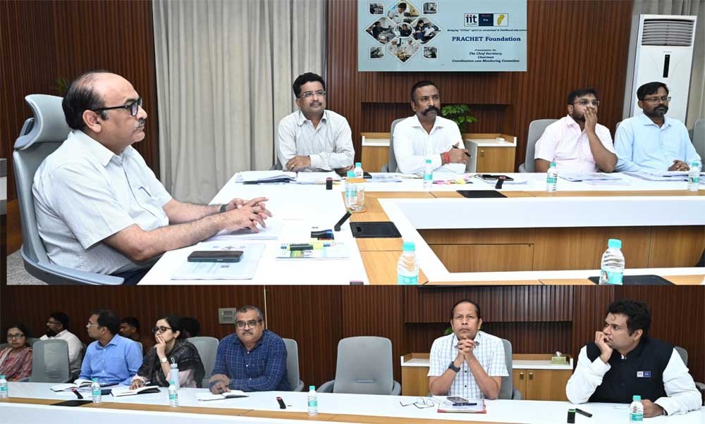 कौशल विकास तकनीकी शिक्षा एवं रोजगार विभाग की समन्वय सह निगरानी समिति की बैठक सम्पन्न 1 Mukhya 02