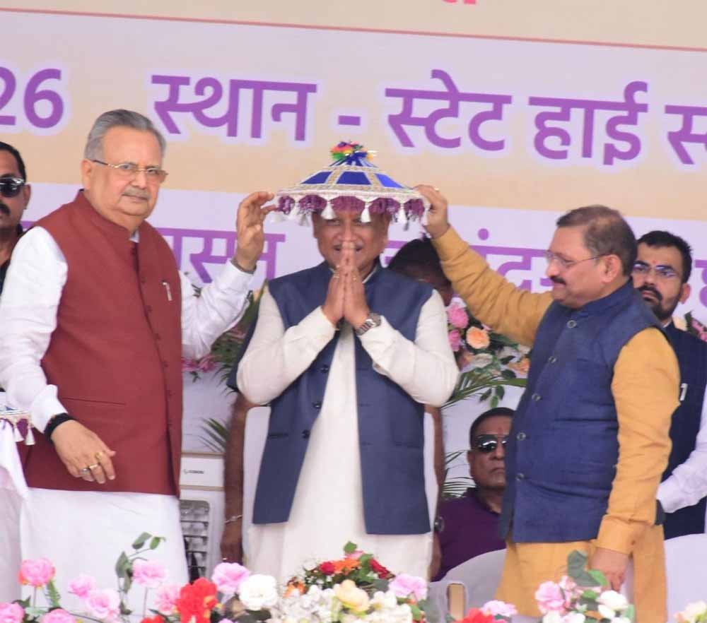 राजनांदगांव में विकास की रफ्तार तेज: मुख्यमंत्री विष्णु देव साय ने 510 करोड़ के 333 कार्यों की रखी नींव 1 sai