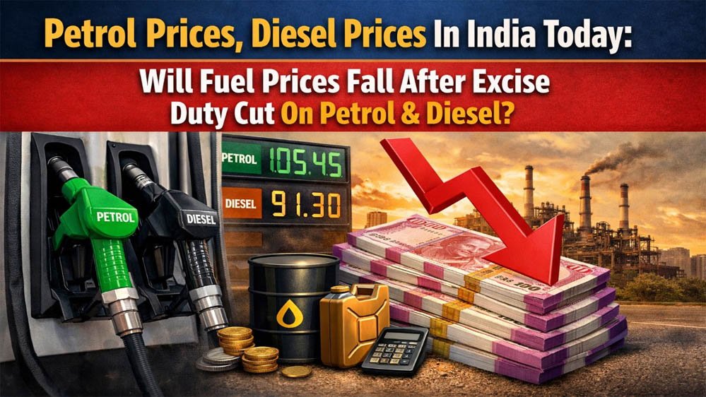 Petrol Diesel Price Today: 2 साल बाद घटे पेट्रोल-डीजल के दाम, पेट्रोल ₹5 और डीजल ₹3 सस्ता 1 1A 1