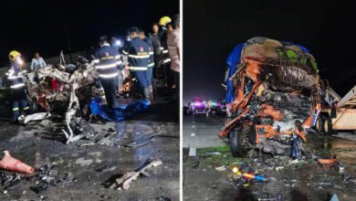 समृद्धि एक्सप्रेसवे पर दर्दनाक कार हादसा, एडमिशन से लौट रहे परिवार की कार बनी आग का गोला, 6 की मौत 2 20A 62 2